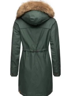 Ragwear Damen Parka - Tawny in grün