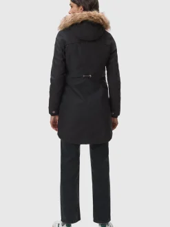 Ragwear Damen Parka - Tawny in schwarz