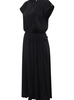 Ragwear Damen Plisseekleid - Galit YOUMODO in schwarz