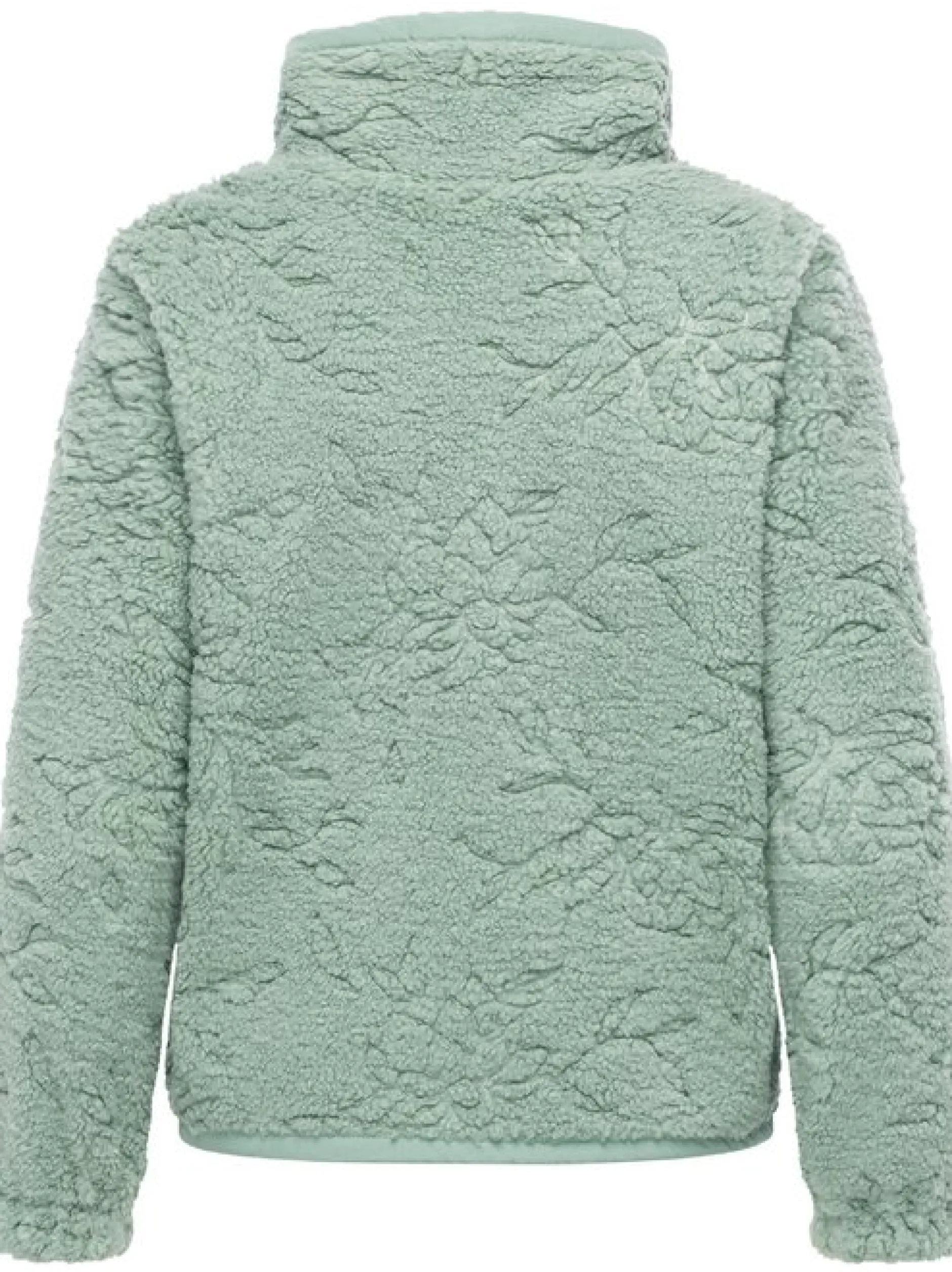 Ragwear Damen Plüschjacke - Nordicka II in grün