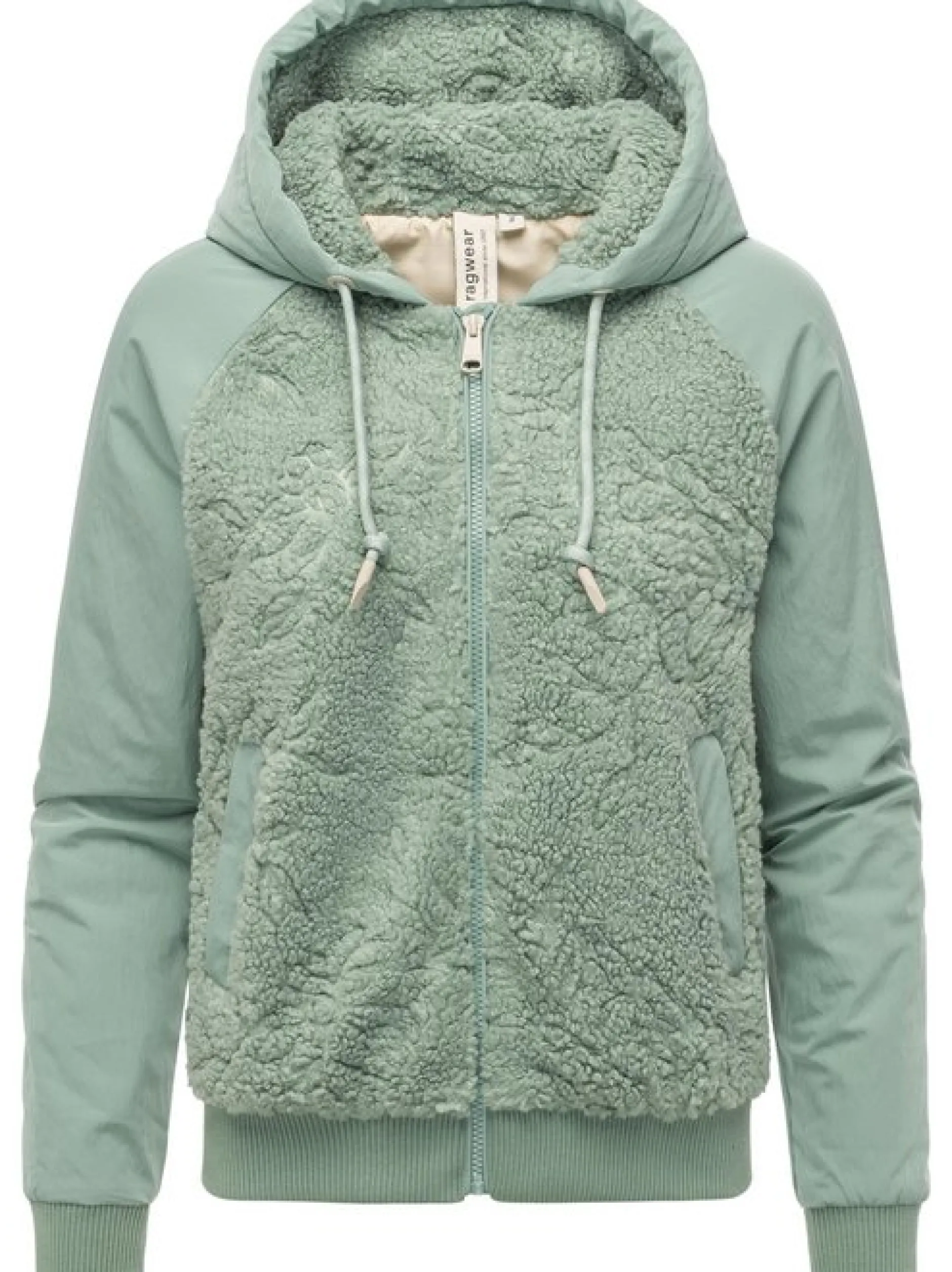 Ragwear Damen Plüschjacke - Talianita YOUMODO in grün