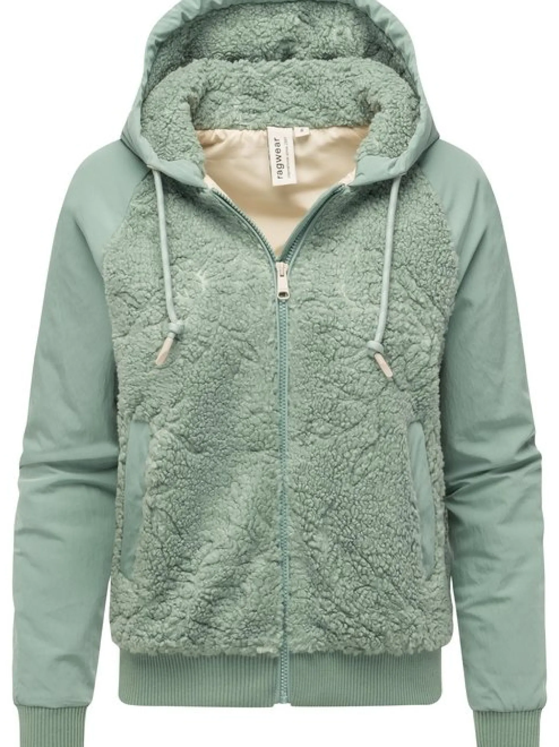 Ragwear Damen Plüschjacke - Talianita YOUMODO in grün