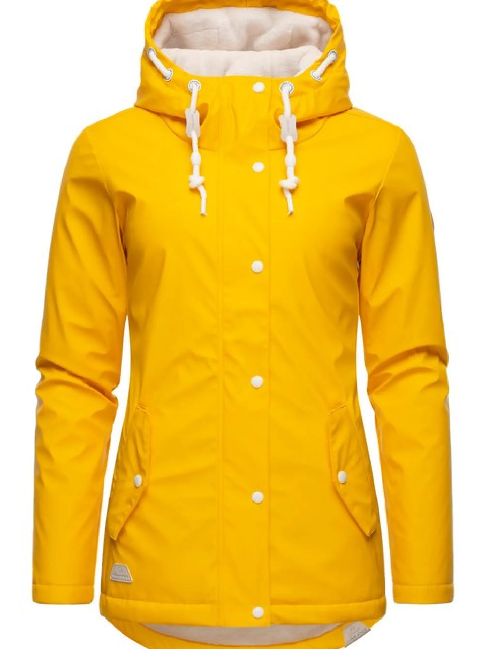 Ragwear Damen Regenjacke - Marge in gelb