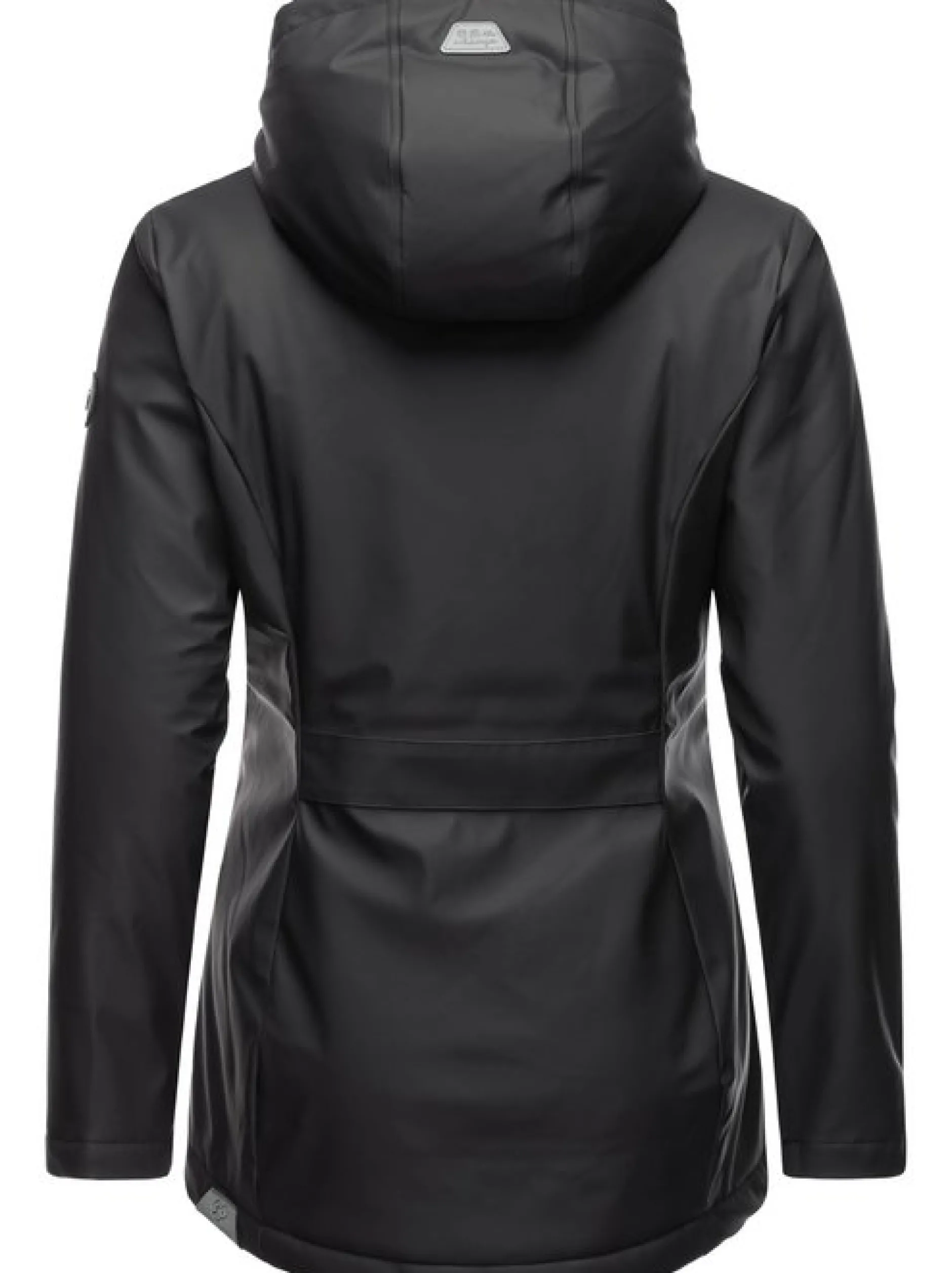 Ragwear Damen Regenjacke - Marge in schwarz