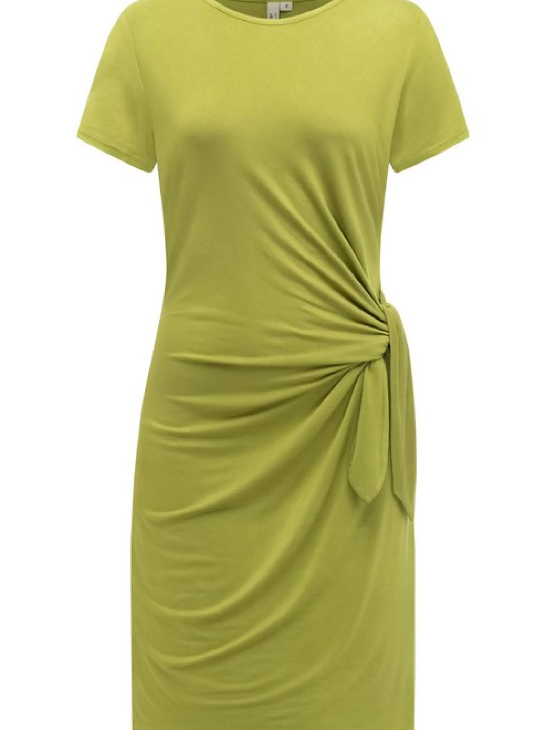 Ragwear Damen Shirtkleid - Knotta in grün - Länge: kurz