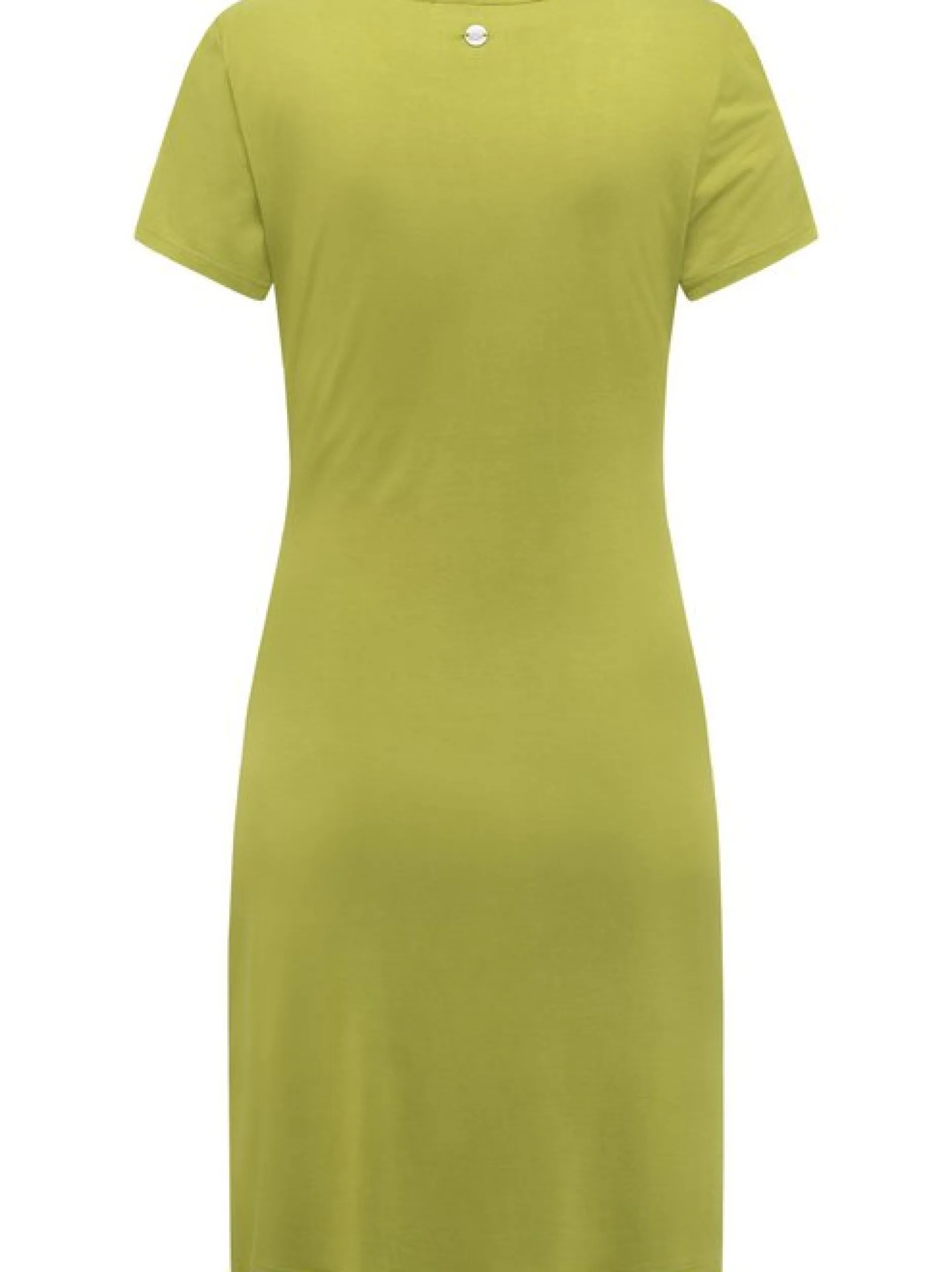 Ragwear Damen Shirtkleid - Knotta in grün - Länge: kurz