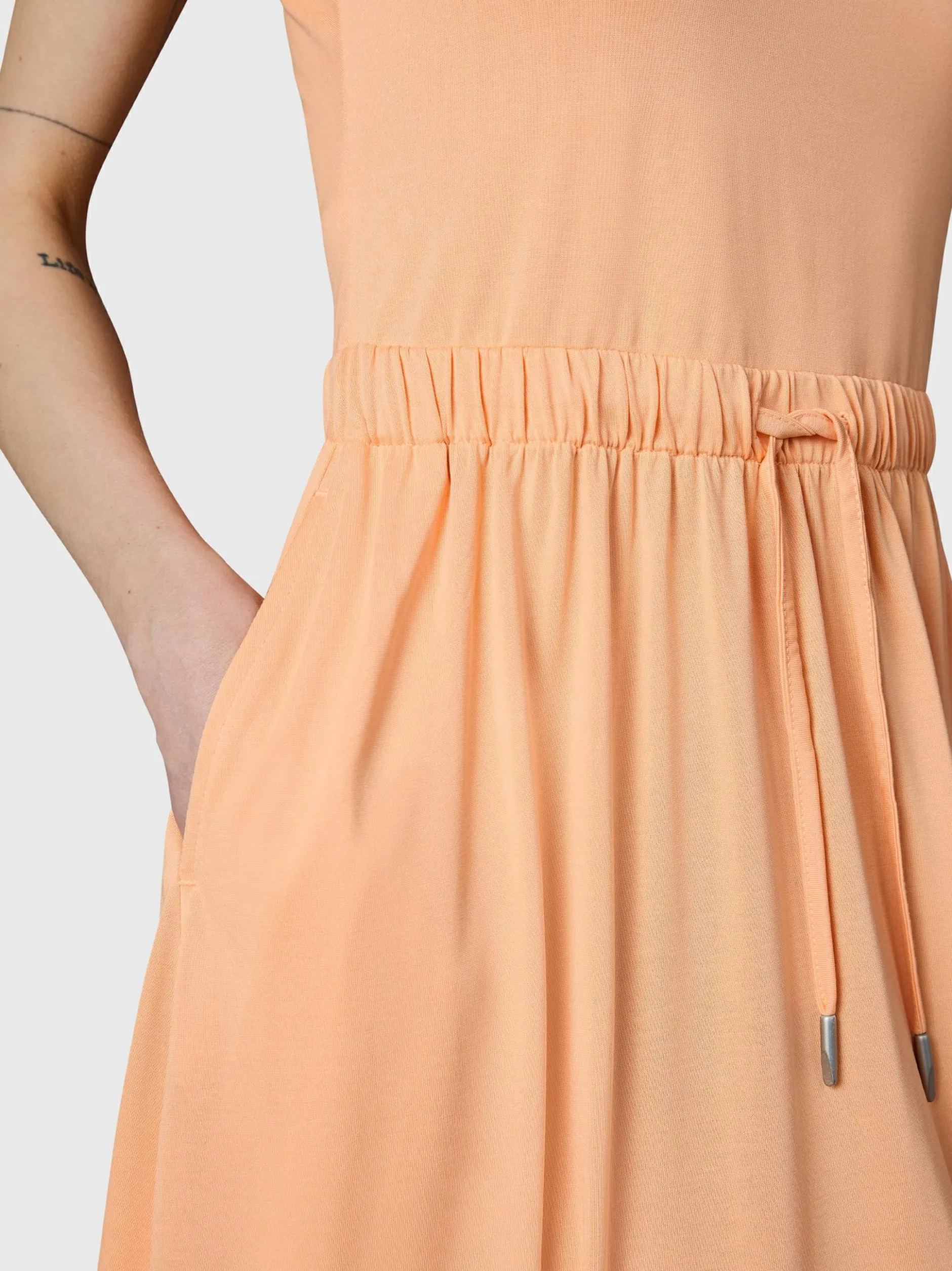Ragwear Damen Shirtkleid - Mauglia YOUMODO in aprikot