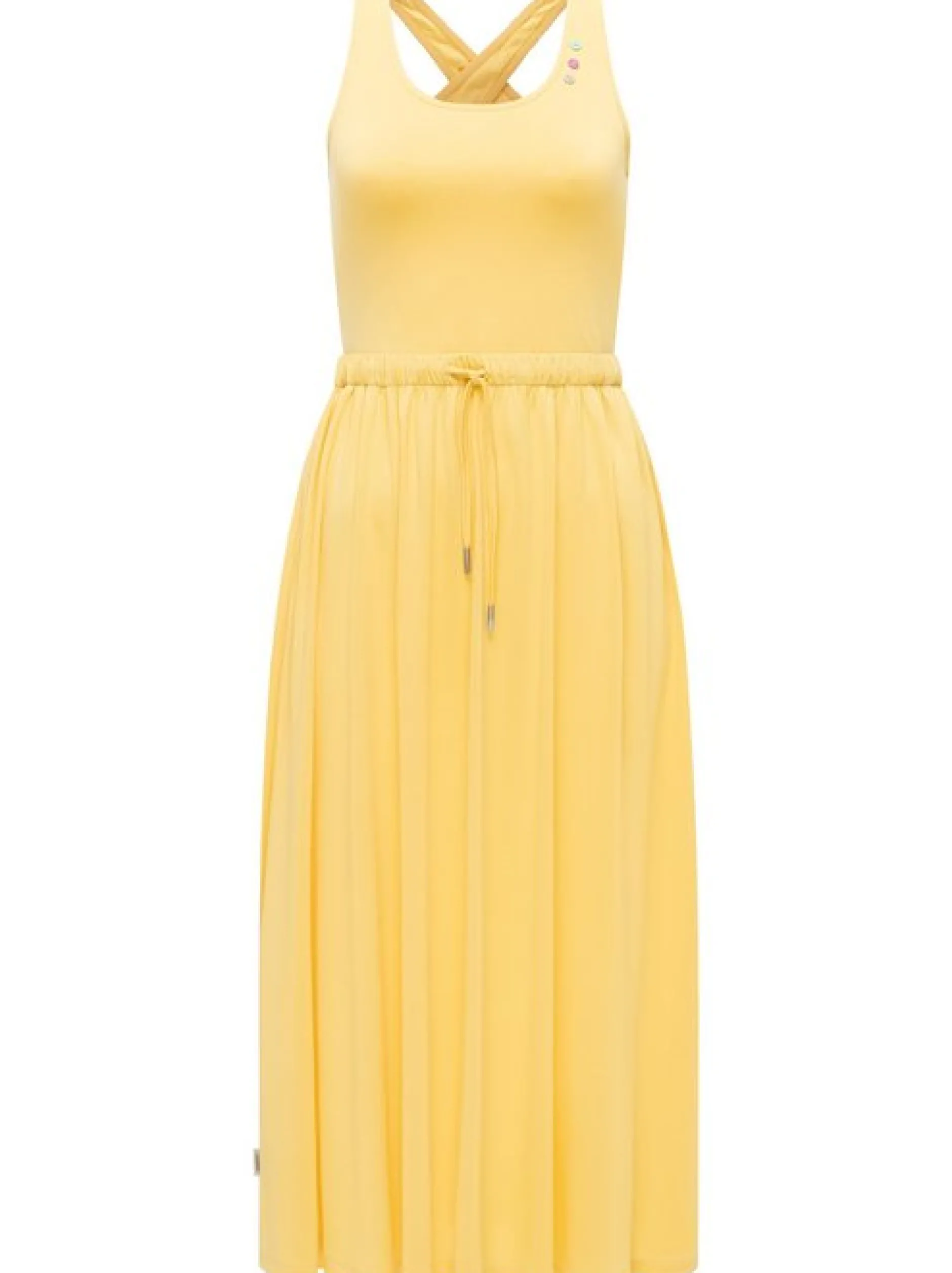 Ragwear Damen Shirtkleid - Mauglia YOUMODO in gelb