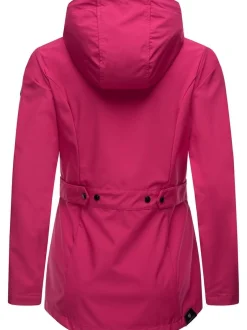 Ragwear Damen Softshelljacke - Margge Shell in pink