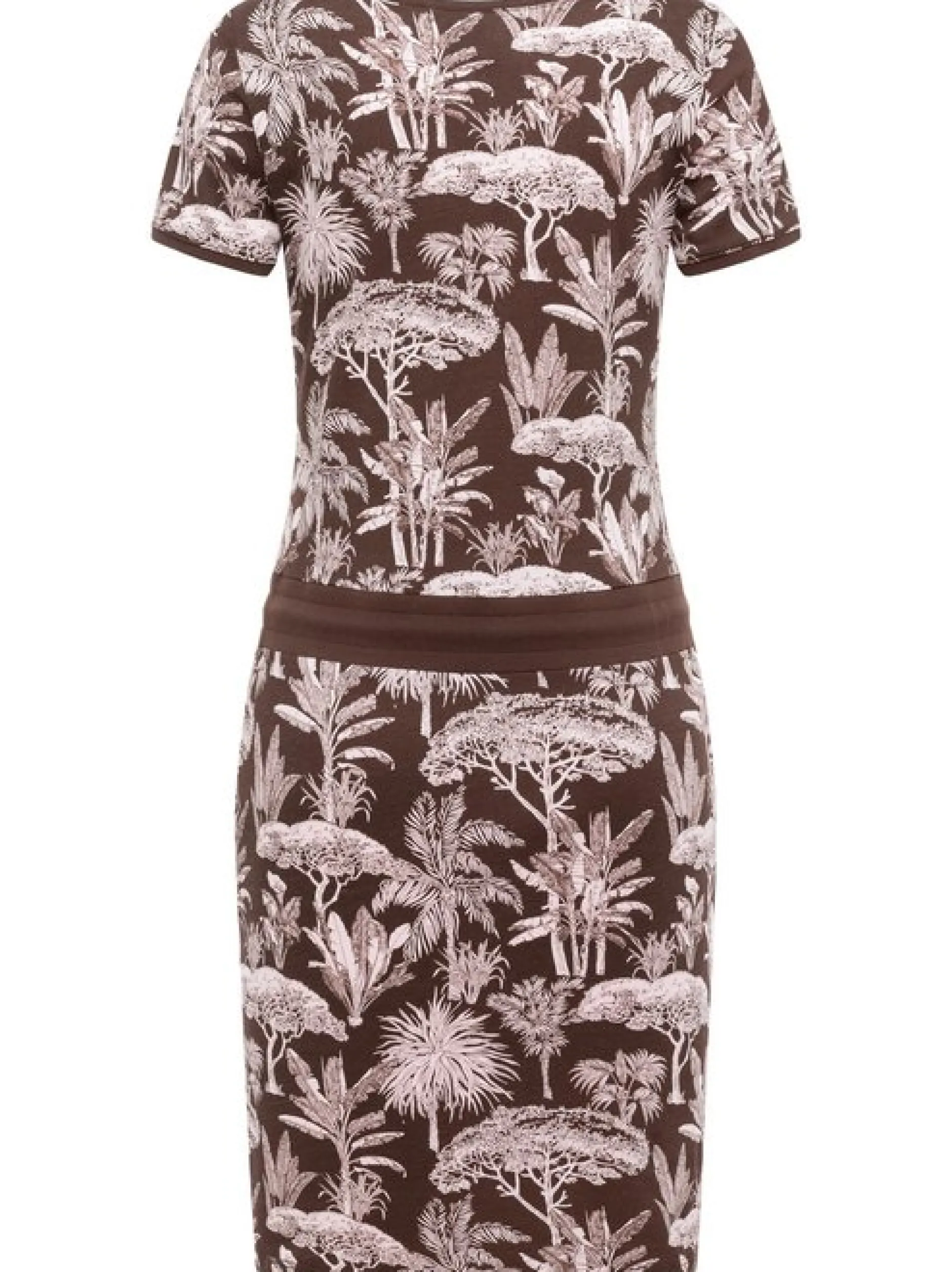 Ragwear Damen Sommerkleid - Baomi Tropic YOUMODO in schoko