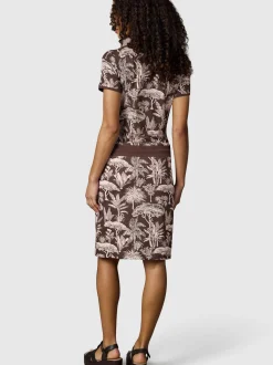 Ragwear Damen Sommerkleid - Baomi Tropic YOUMODO in schoko