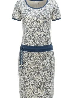 Ragwear Damen Sommerkleid - Baomi Zoo YOUMODO in blau beige