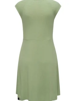 Ragwear Damen Sommerkleid - Comfrey Solid in grün