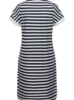 Ragwear Damen Sommerkleid - Katchi Stripes in marine