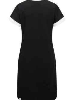Ragwear Damen Sommerkleid - Katchi Solid in schwarz