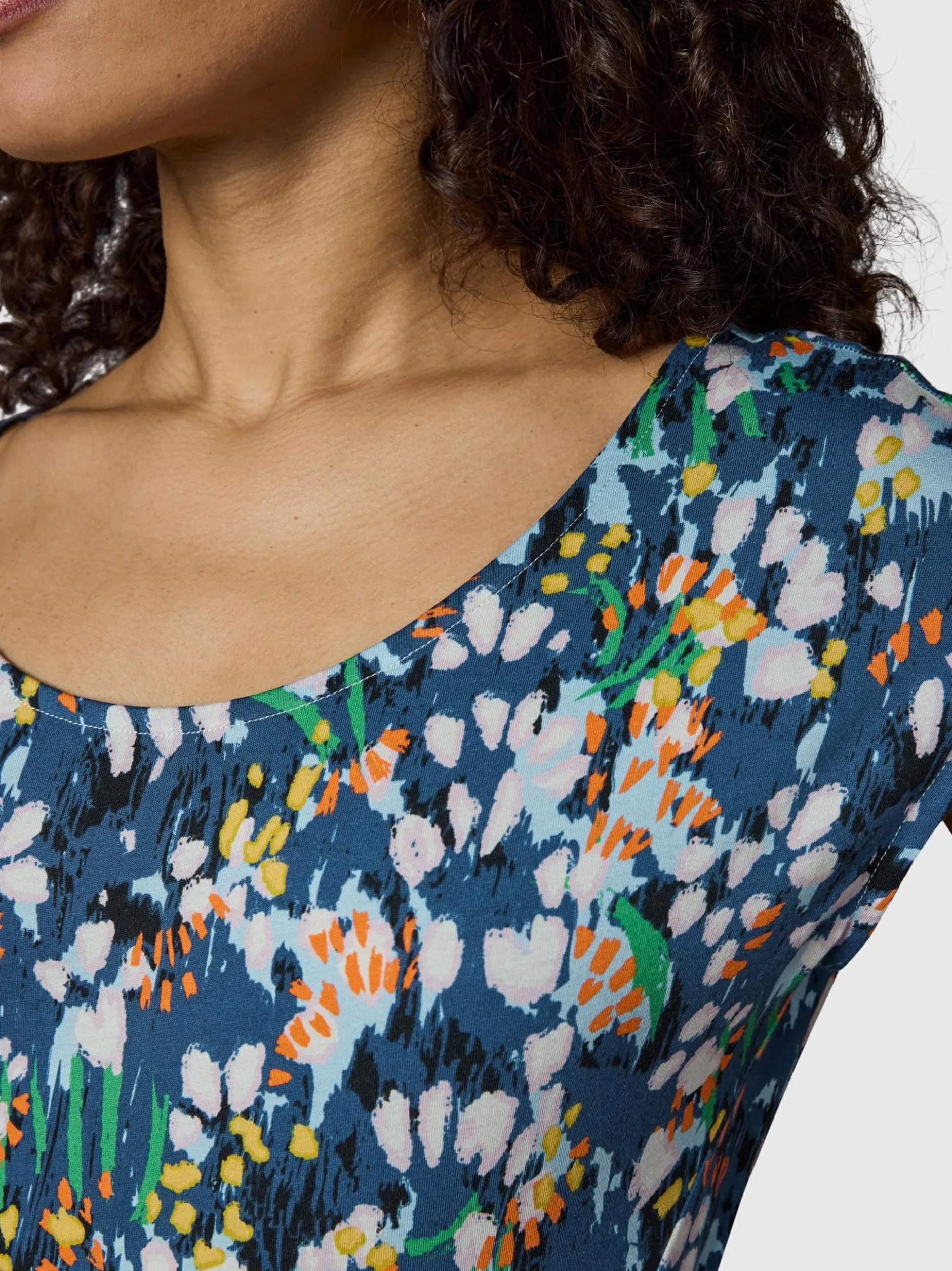 Ragwear Damen Sommerkleid - Lilithe YOUMODO in marine mehrfarbig