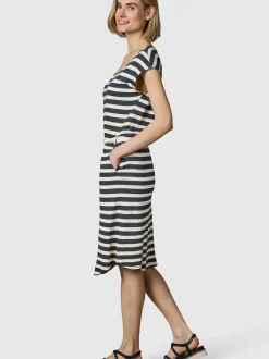 Ragwear Damen Sommerkleid - Lilithe YOUMODO in marine beige
