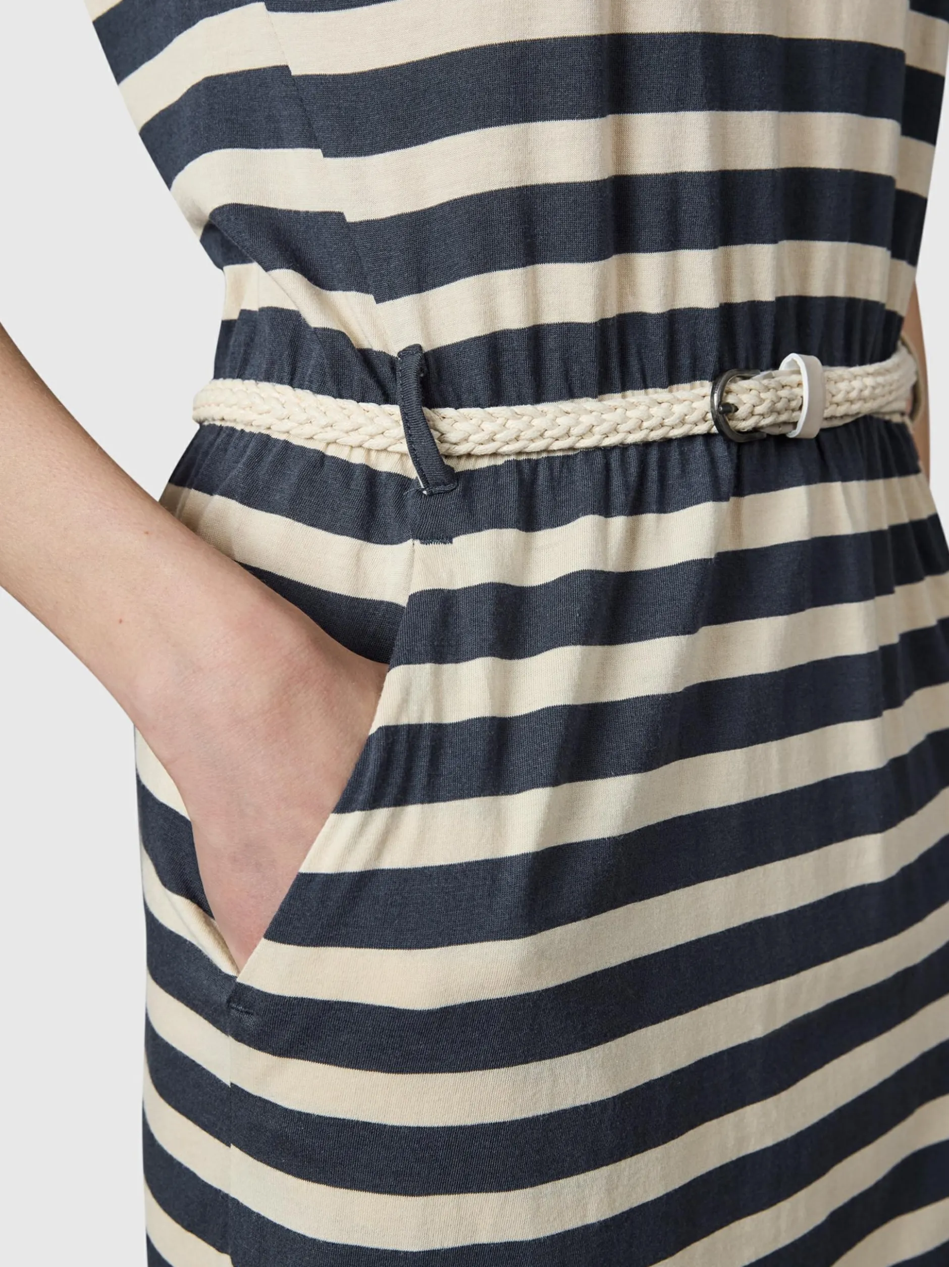 Ragwear Damen Sommerkleid - Lilithe YOUMODO in marine beige