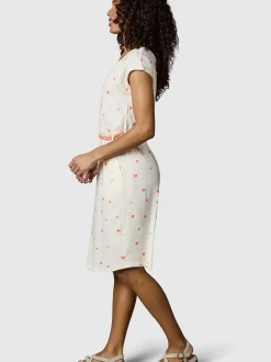 Ragwear Damen Sommerkleid - Lilithe Hearts YOUMODO in weiß