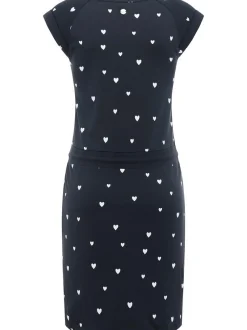Ragwear Damen Sommerkleid - Penelope Hearts YOUMODO in marine