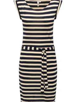 Ragwear Damen Sommerkleid - Tagg Stripes in marine