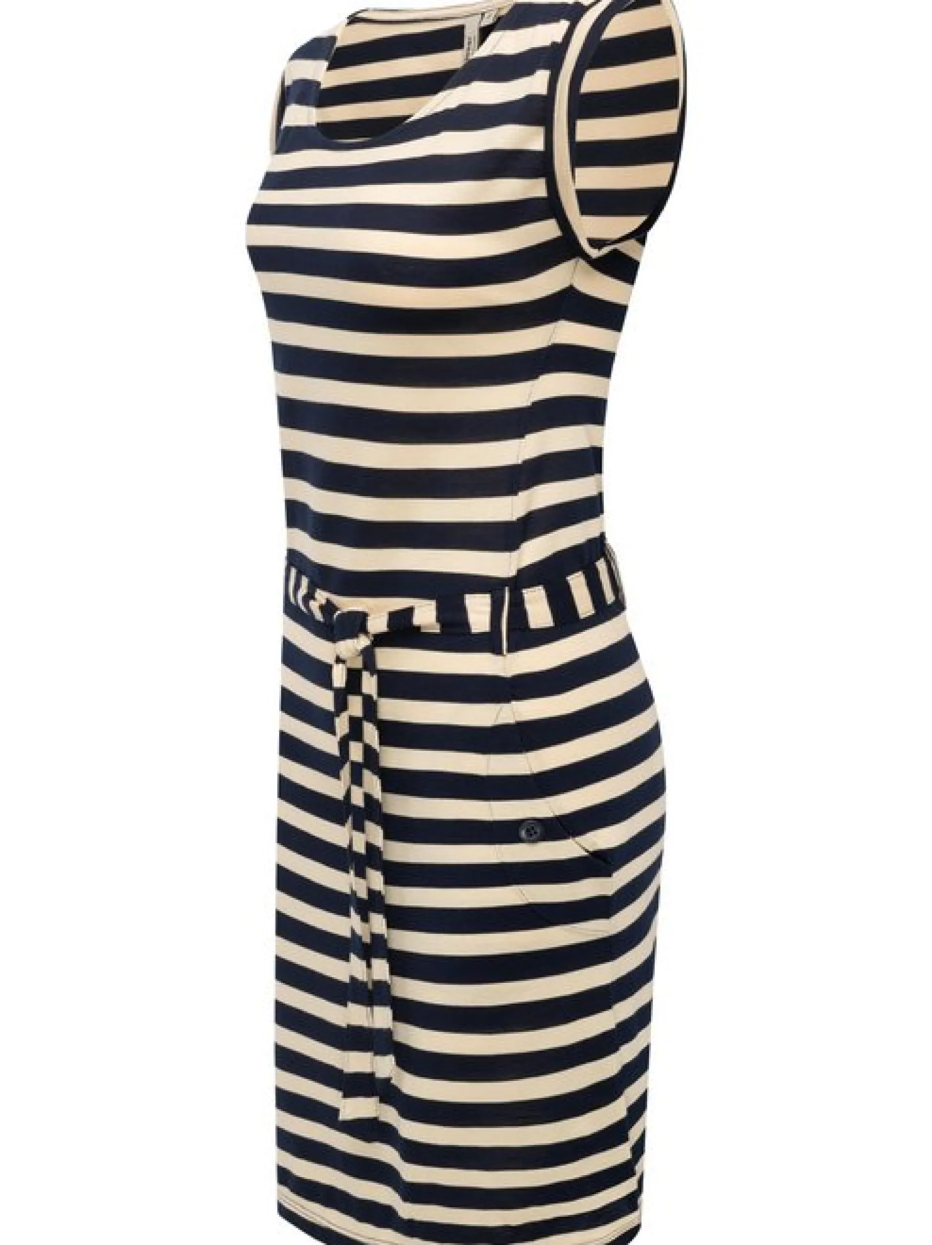 Ragwear Damen Sommerkleid - Tagg Stripes in marine