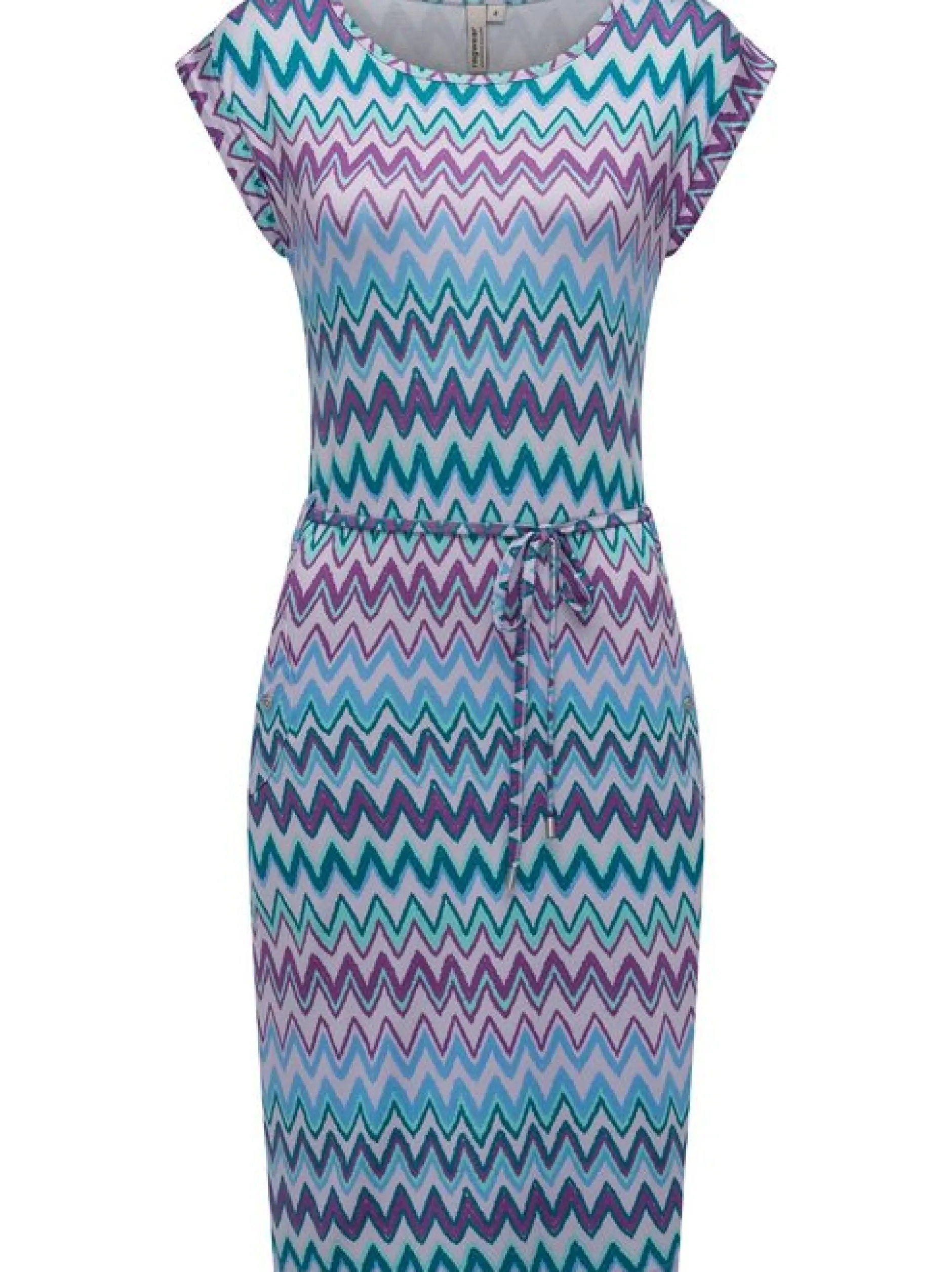Ragwear Damen Sommerkleid - Taggien Print in flieder