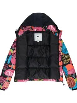 Ragwear Damen Steppjacke - Amazze Print in mehrfarbig
