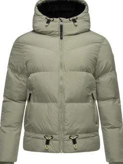 Ragwear Damen Steppjacke - Briony in oliv