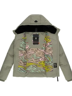 Ragwear Damen Steppjacke - Briony in oliv