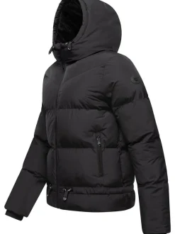 Ragwear Damen Steppjacke - Briony in schwarz