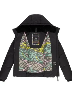 Ragwear Damen Steppjacke - Briony in schwarz