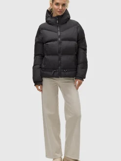 Ragwear Damen Steppjacke - Briony in schwarz