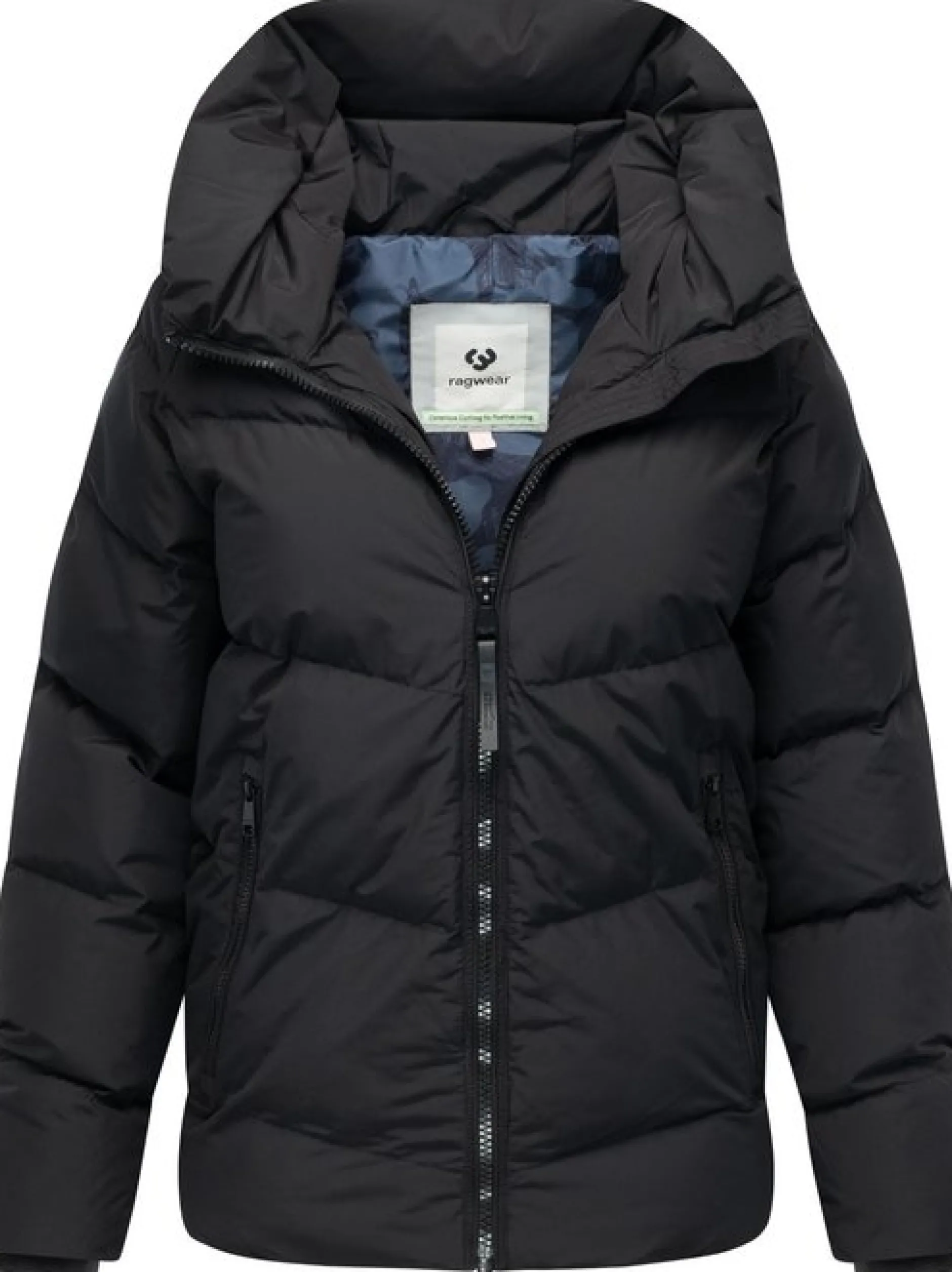 Ragwear Damen Steppjacke - Cessi in schwarz