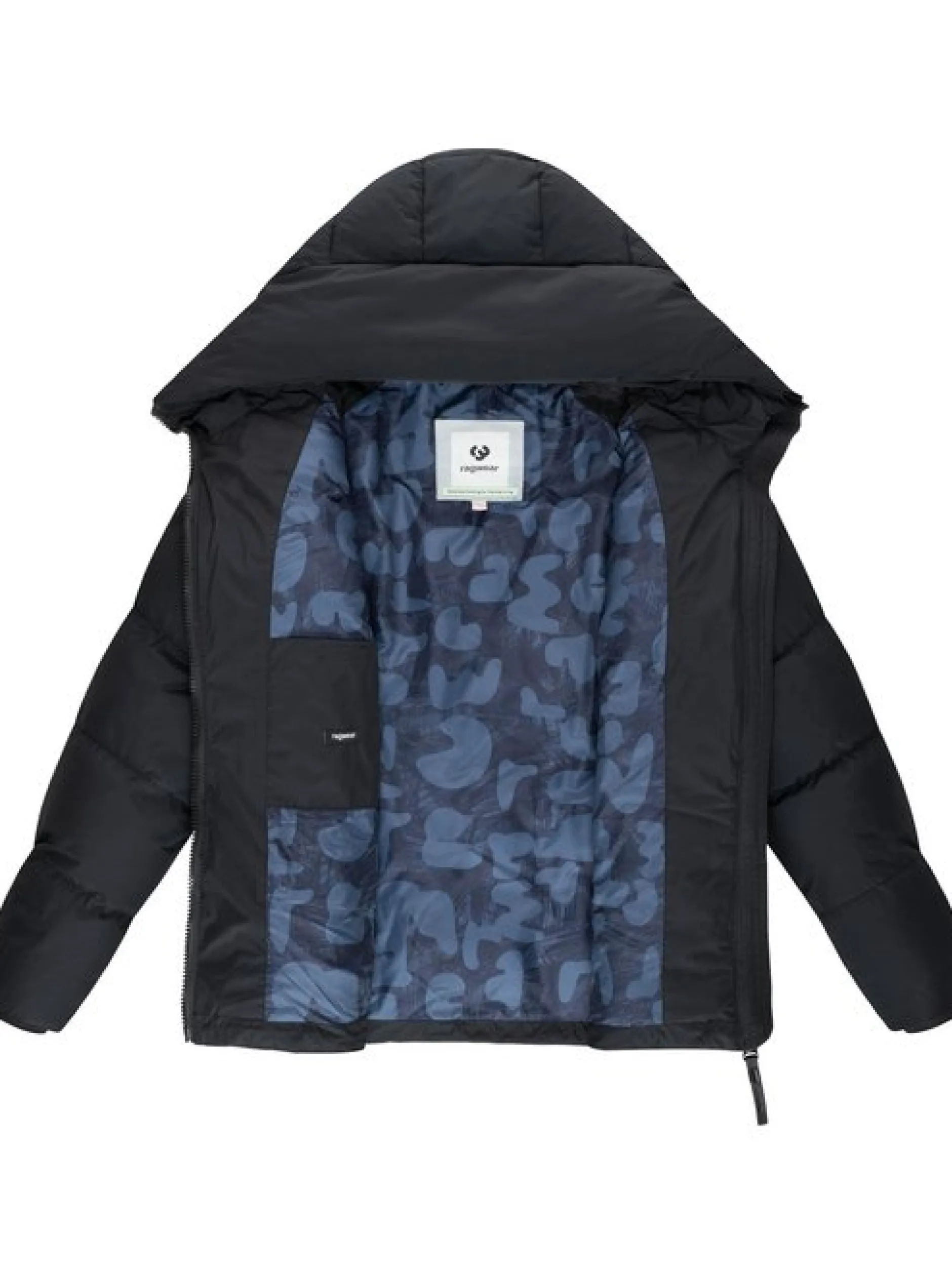 Ragwear Damen Steppjacke - Cessi in schwarz