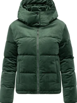 Ragwear Damen Steppjacke - Roobie Velvet YOUMODO in tanne