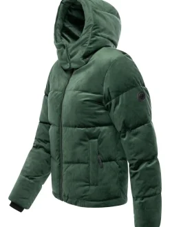 Ragwear Damen Steppjacke - Roobie Velvet YOUMODO in tanne