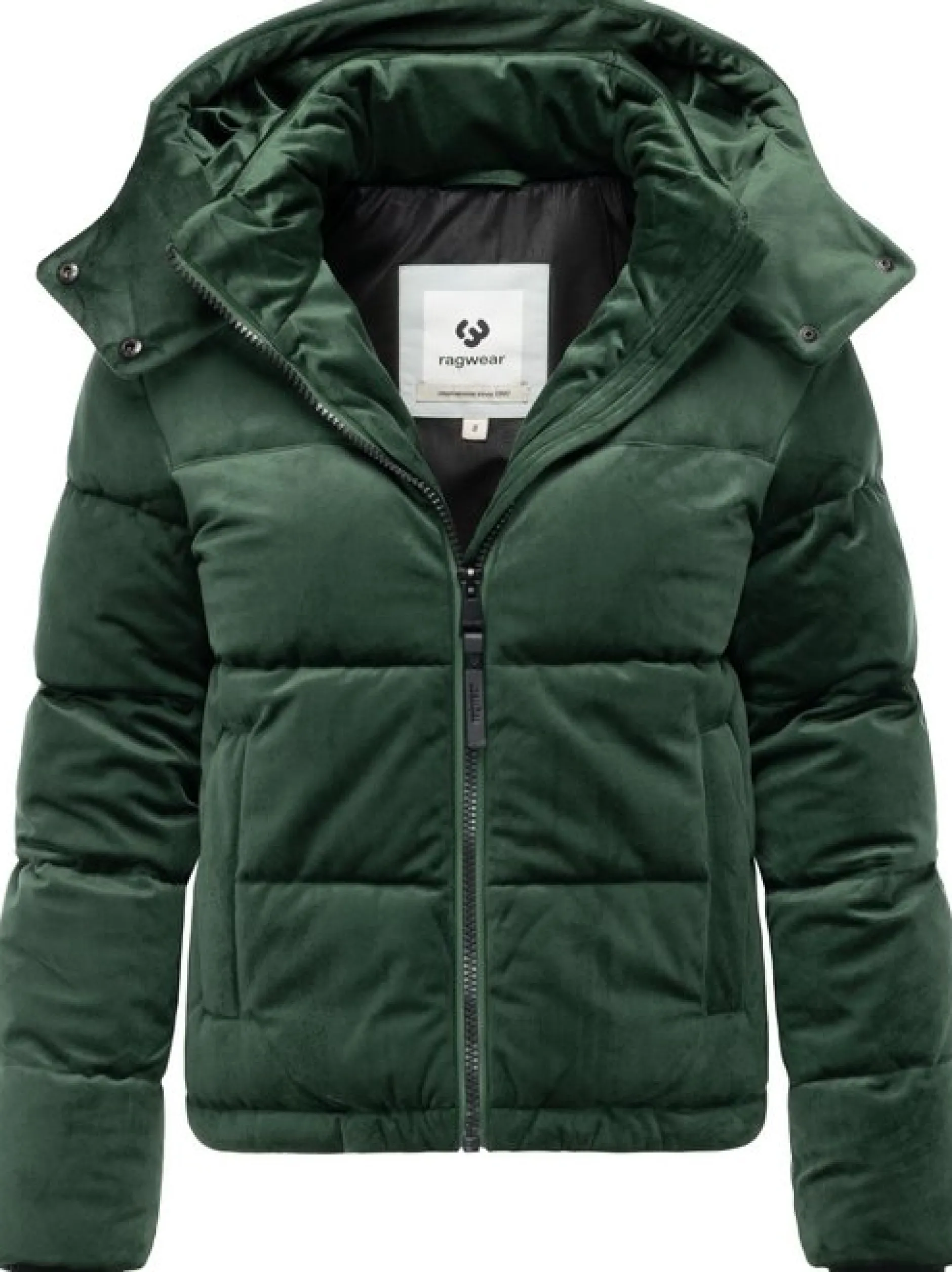 Ragwear Damen Steppjacke - Roobie Velvet YOUMODO in tanne