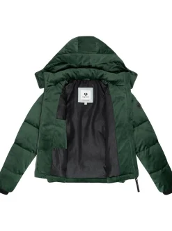 Ragwear Damen Steppjacke - Roobie Velvet YOUMODO in tanne