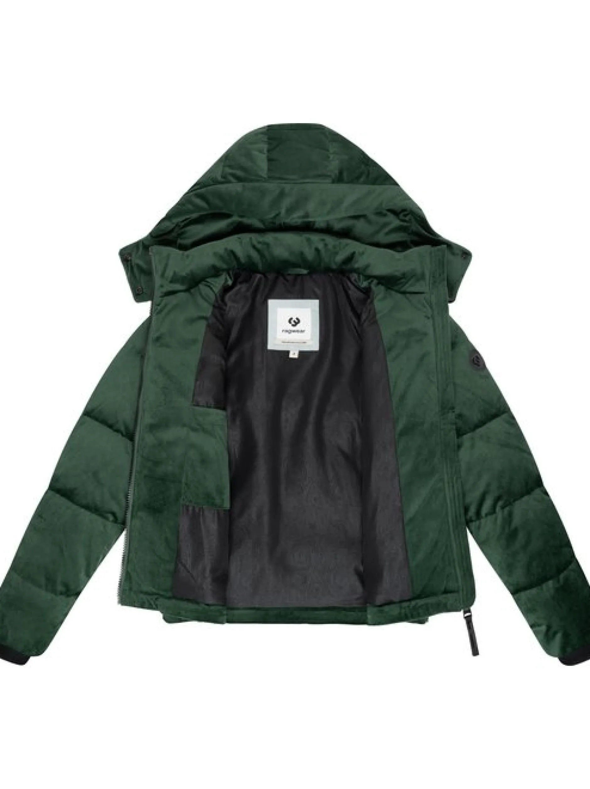 Ragwear Damen Steppjacke - Roobie Velvet YOUMODO in tanne