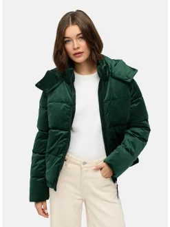 Ragwear Damen Steppjacke - Roobie Velvet YOUMODO in tanne