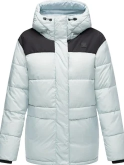 Ragwear Damen Steppjacke - Wikesh in blau