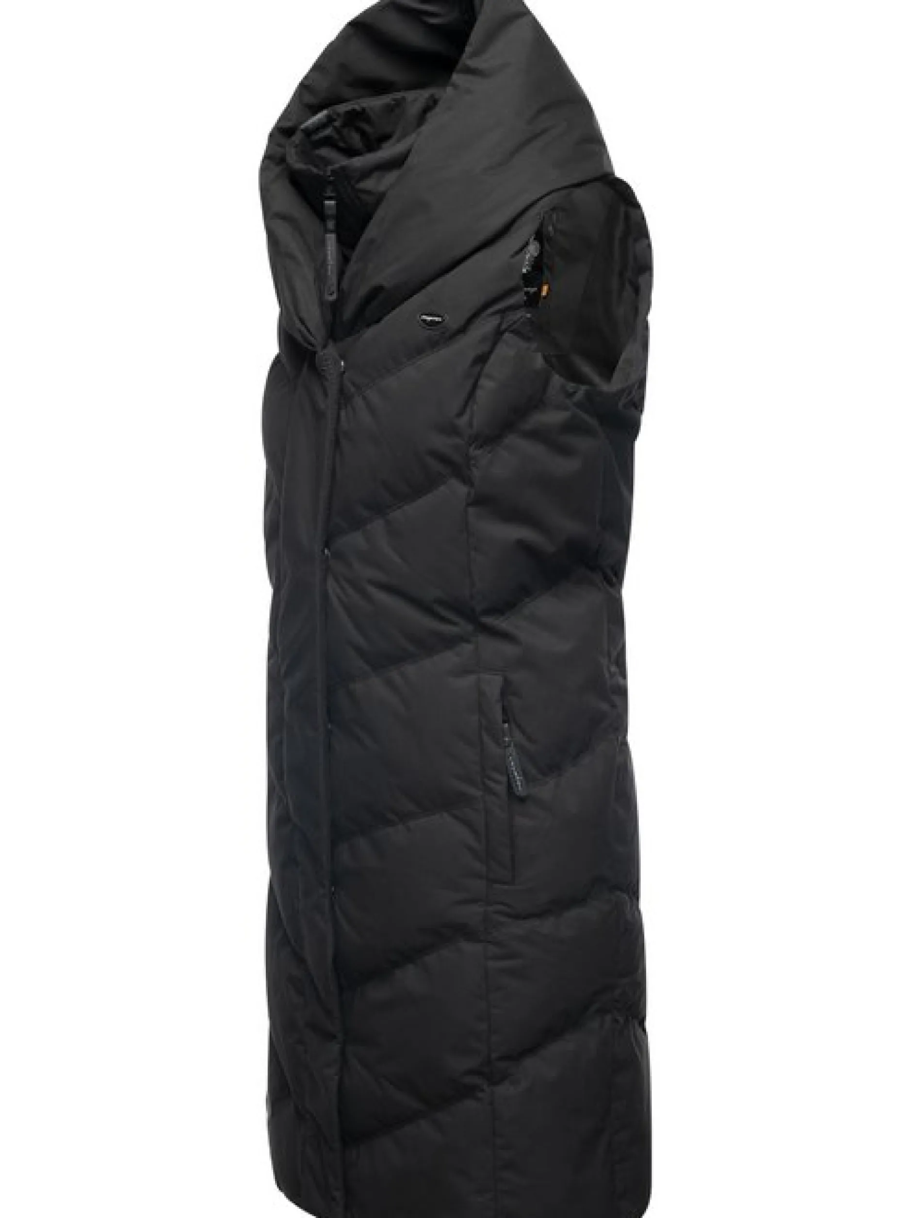 Ragwear Damen Steppweste - Natalka Vest in schwarz