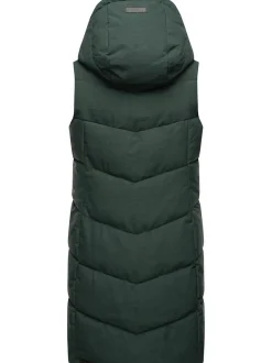 Ragwear Damen Steppweste - Pavla Vest in aqua