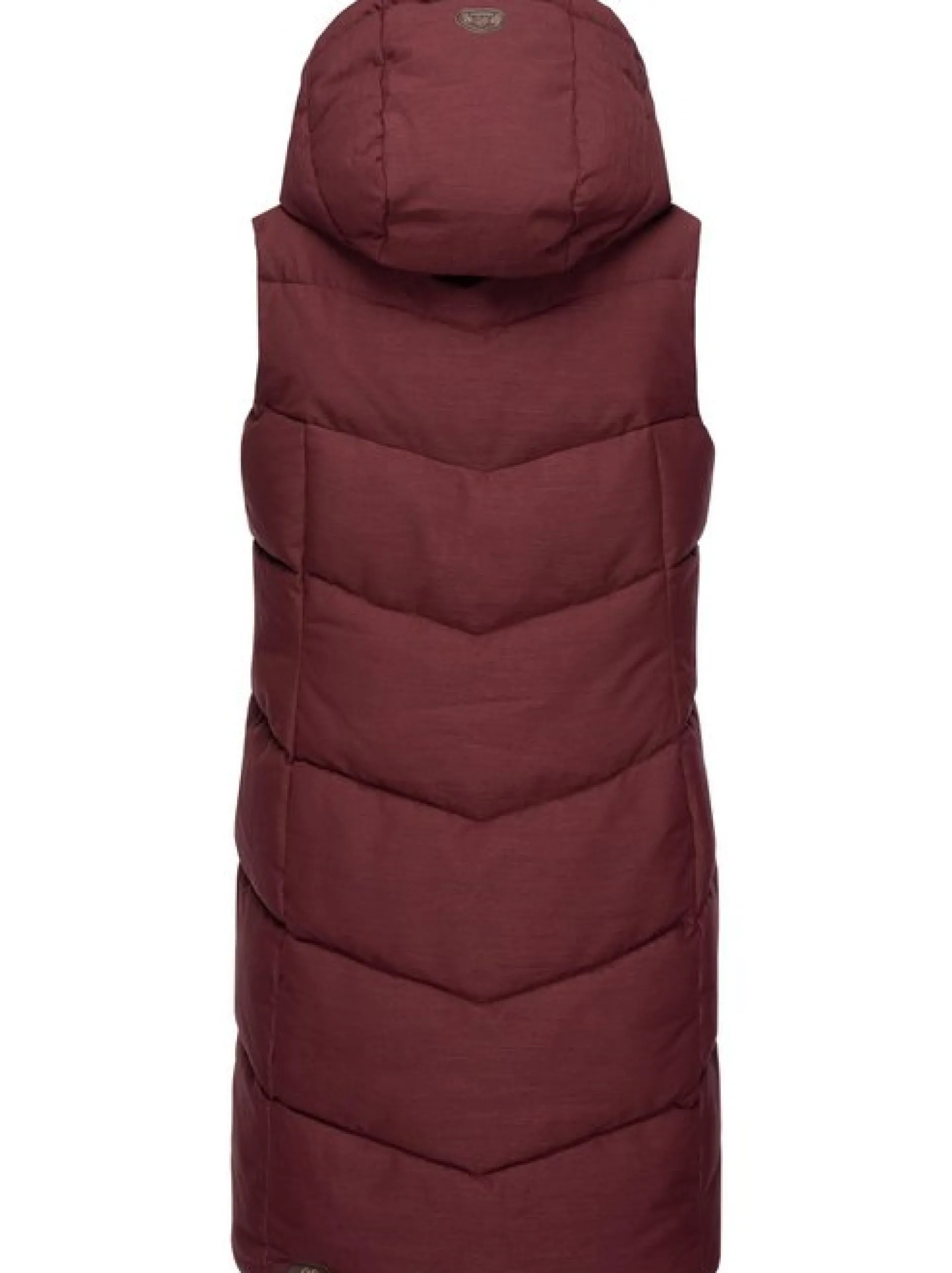 Ragwear Damen Steppweste - Pavla Vest in bordeaux