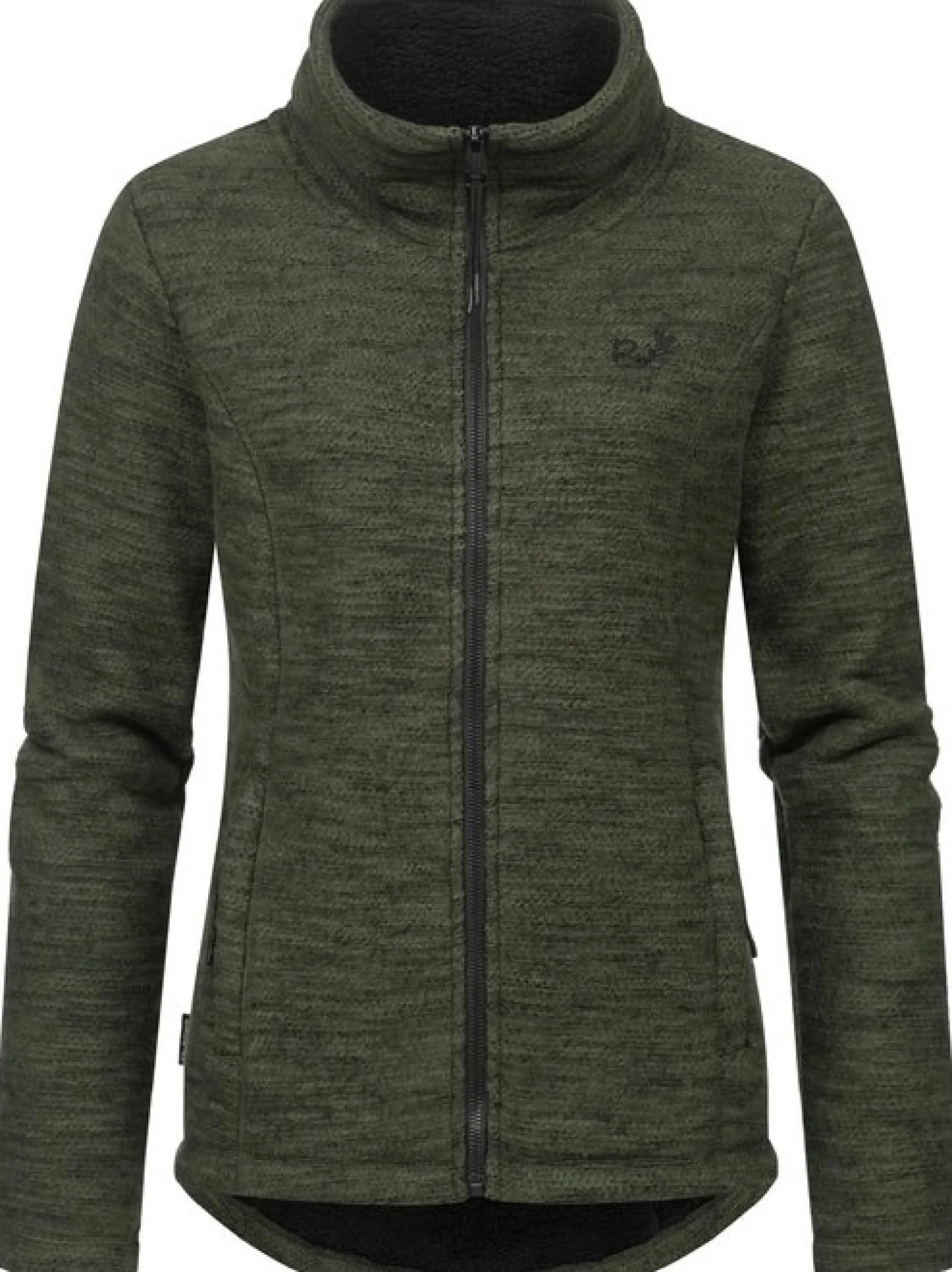 Ragwear Damen Strickjacke - Liram Melange in oliv