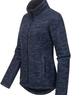 Ragwear Damen Strickjacke - Liram Melange in marine