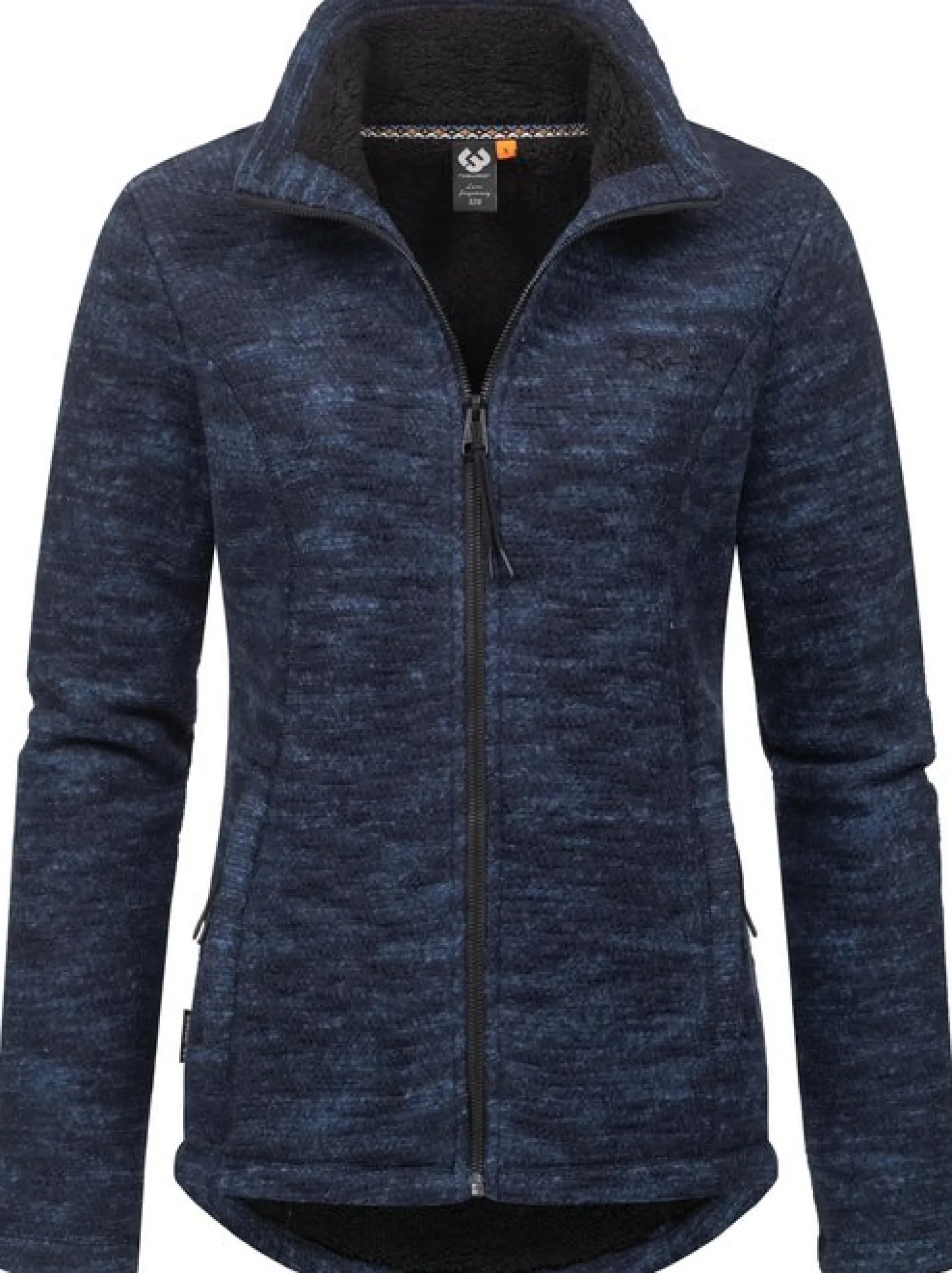 Ragwear Damen Strickjacke - Liram Melange in marine