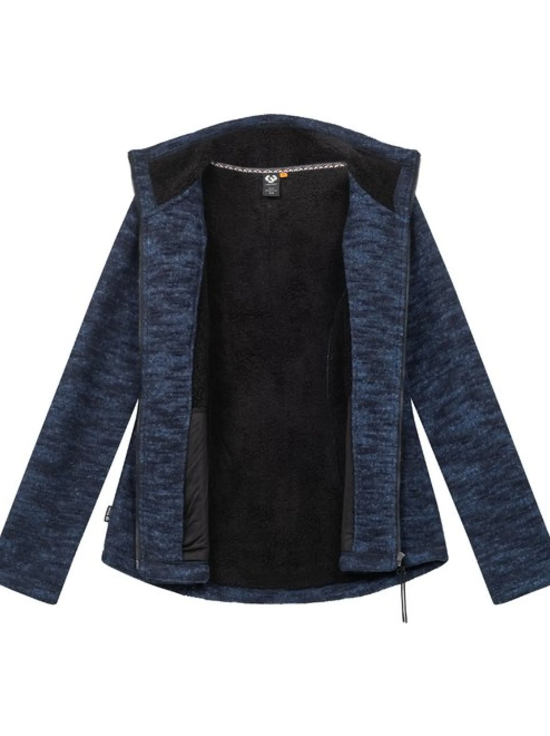 Ragwear Damen Strickjacke - Liram Melange in marine