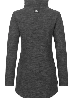 Ragwear Damen Strickjacke - Miram Melange in grau